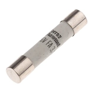 Mersen 3.15A FF Ceramic Cartridge Fuse 6.3 x 32 mm, Super Fast Acting, 250V AC, Ceramic Body Q084309 / MI6FA25V3.15