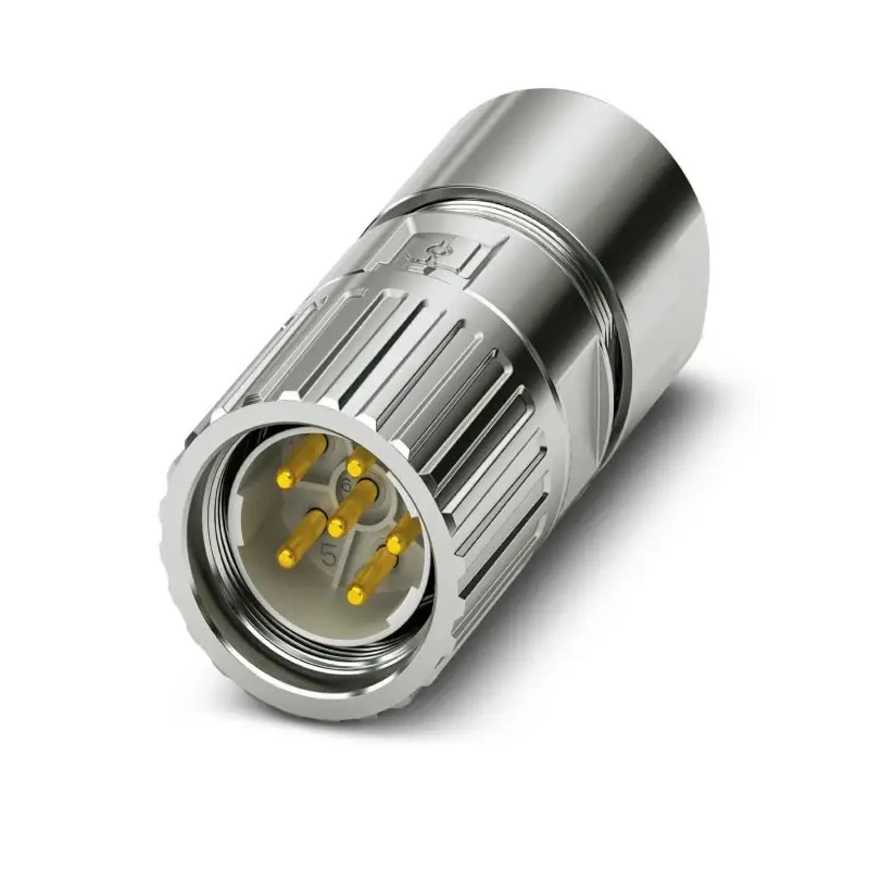 Phoenix Contact Circular Connector 6 Contacts Cable M23 Plug Male IP66 IP68 IP69K M23 PRO 1628879