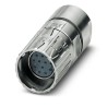 Phoenix Contact Circular Connector Cable Mount, 12 Contacts, Socket Female, M23 PRO Series, IP66 IP68, 150V, 8A 1629164