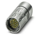 Phoenix Contact Circular Connector, 19 Contacts, Cable Mount, M23 Connector, Plug Male, IP66 IP68, Zinc Housing, 10A 1629144
