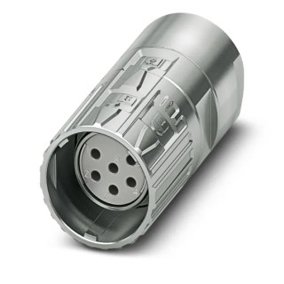Phoenix Contact Circular Connector Cable Mount Socket Female 6 Contacts M23 PRO Series 1629184