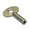 Penta Metal Key for Triangular Artillery Padlock Weatherproof 3mm Width C20TC