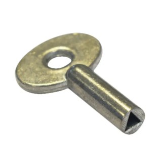Penta Metal Key for Triangular Artillery Padlock Weatherproof 3mm Width C20TC