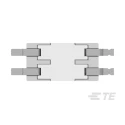 TE Connectivity Poke-in Series Surface Connector Female Solder 2-Pole 6A 32V AC 2834334-2