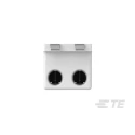 TE Connectivity Poke-in Series Surface Connector Female Solder 2-Pole 6A 32V AC 2834334-2