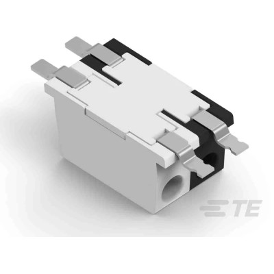 TE Connectivity Lighting Connector, Poke-in Series Surface Connector Female Solder 2-Pole 6A 32V AC 8-2834334-2