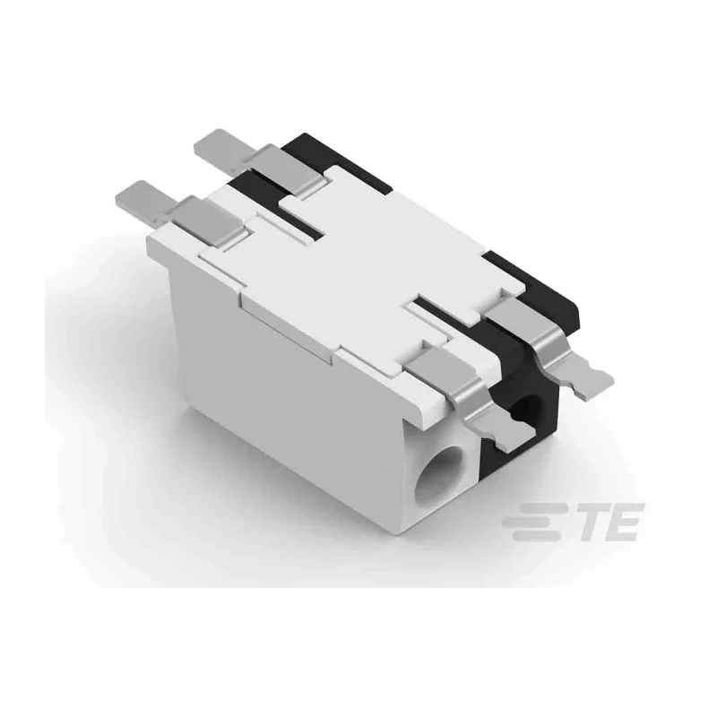 TE Connectivity Lighting Connector, Poke-in Series Surface Connector Female Solder 2-Pole 6A 32V AC 8-2834334-2