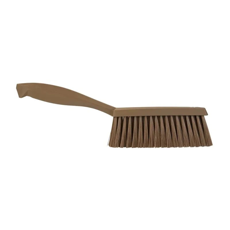 Vikan Brown Hand Brush, 50 mm Bristle Length, 35 mm Width, 330 mm Overall Length 458766