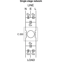 Roxburgh EMC 1 mH Leaded Inductor, 15 A Maximum DC Current, Radial Lead Termination, Series C200 C215