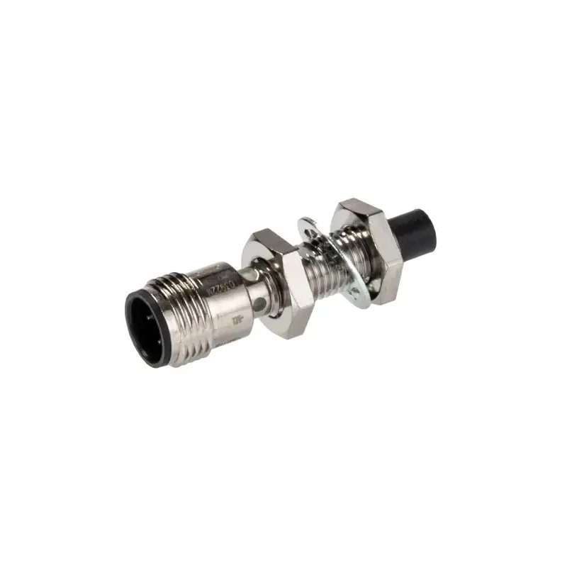 Omron Threaded Barrel Inductive Proximity Sensor M8 x 1 PNP 30V DC 8mm Detection Range Stainless Steel Housing E2E-X8MB1T8-M1