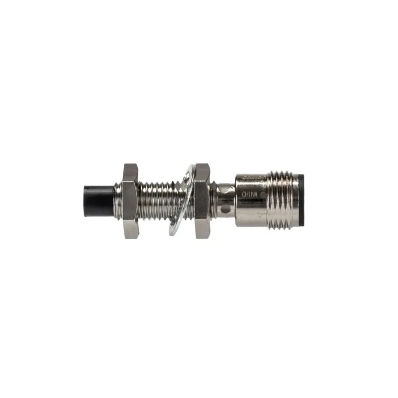 Omron Threaded Barrel Inductive Proximity Sensor M8 x 1 PNP 30V DC 8mm Detection Range Stainless Steel Housing E2E-X8MB1T8-M1