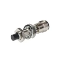 Omron Threaded Barrel Inductive Proximity Sensor M8 x 1 PNP 30V DC 8mm Detection Range Stainless Steel Housing E2E-X8MB1T8-M1