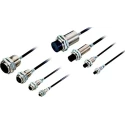 Omron Threaded Barrel Inductive Proximity Sensor M12 x 1, NPN, 30V DC, 16mA, 10 mm Detection E2E-X10MC112-M1