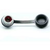 RS PRO Circular Connector 2 Contacts Front Mount 6 mm Socket Male IP67 30V 3A 188-9590