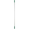 Vikan Green Anodised Aluminium Polypropylene Mop Handle 1.46 m Euro Threaded 25mm Diameter 29592
