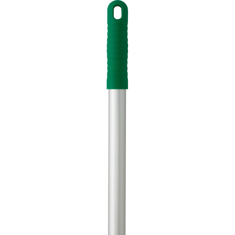 Vikan Green Anodised Aluminium Polypropylene Mop Handle 1.46 m Euro Threaded 25mm Diameter 29592