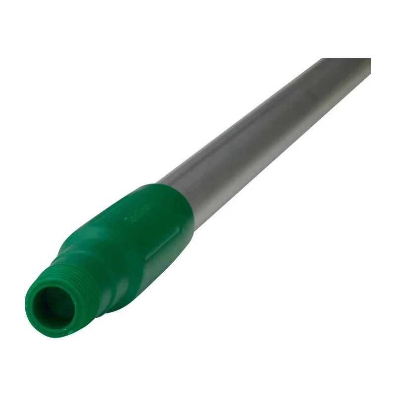 Vikan Green Anodised Aluminium Polypropylene Mop Handle 1.46 m Euro Threaded 25mm Diameter 29592