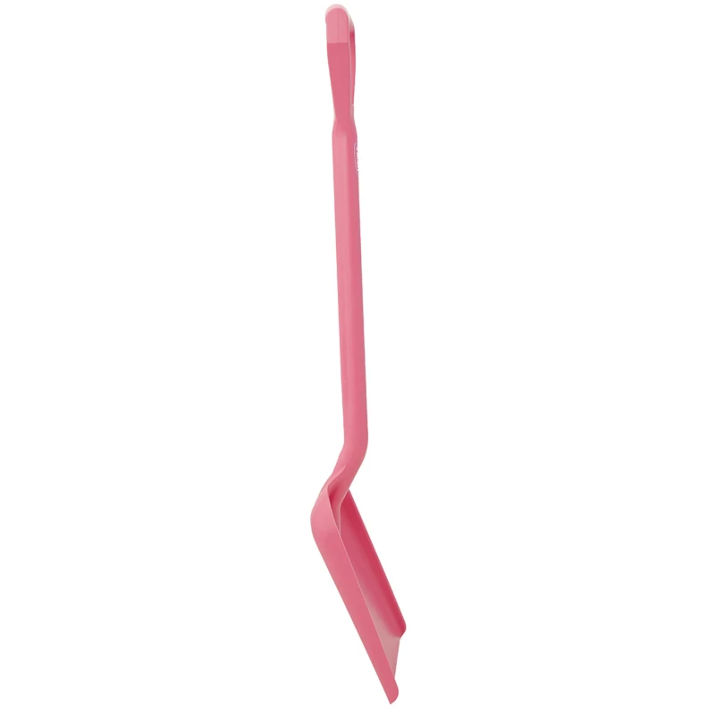 Vikan Shovel D Grip with Polypropylene Handle and Blade, Pink, 271 mm Width, 327 mm Length, 1040 mm Handle Length 56251