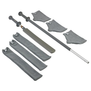 Vikan Grey Duster Microfibre 1.32m Length Dust Cleaning Tool 990102