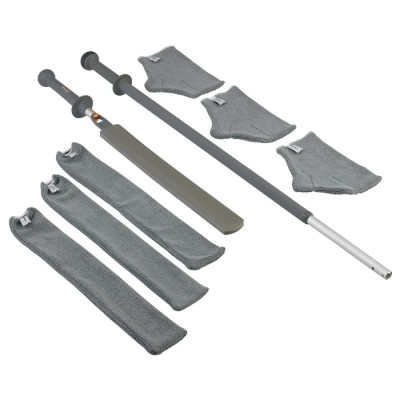 Vikan Grey Duster Microfibre 1.32m Length Dust Cleaning Tool 990102