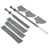 Vikan Grey Duster Microfibre 1.32m Length Dust Cleaning Tool 990102