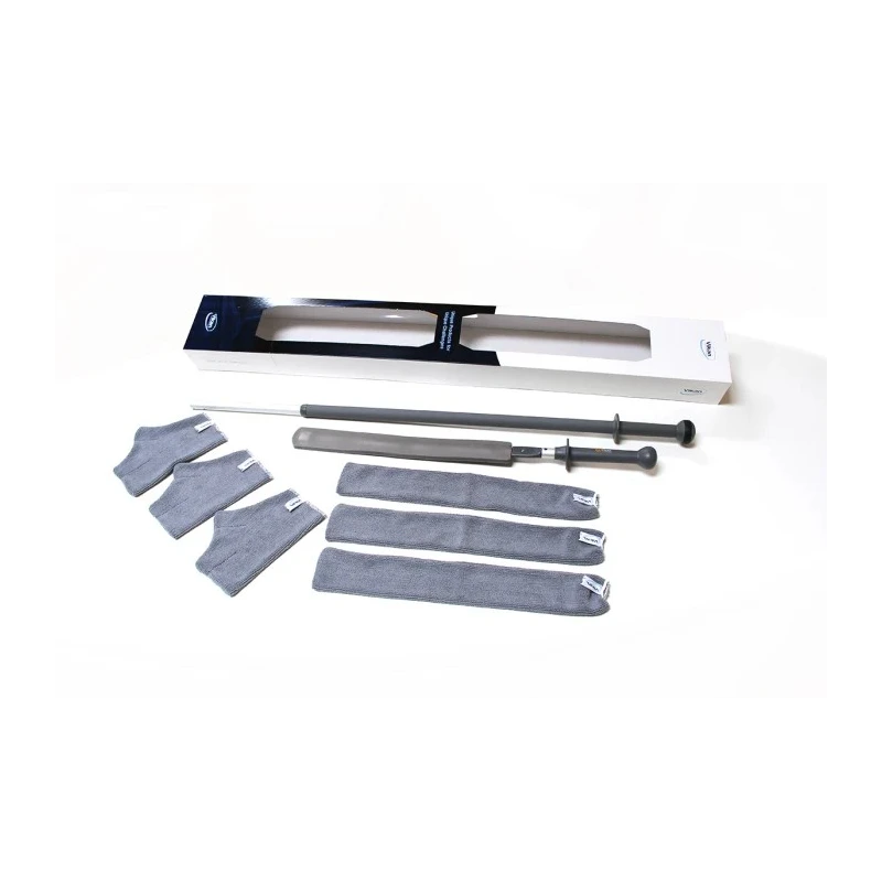 Vikan Grey Duster Microfibre 1.32m Length Dust Cleaning Tool 990102