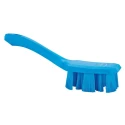 Vikan Blue Scrubbing Brush, 37 mm Bristle Length, Polyester Bristle Material, 70 mm Width, 260 mm Length, Model 41793