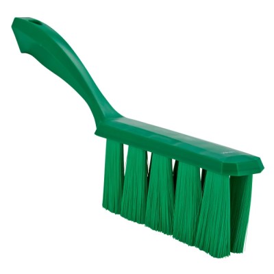 Vikan Green Hand Brush with 57 mm Bristle Length 35 mm Width 330 mm Length 135 mm Height 45812