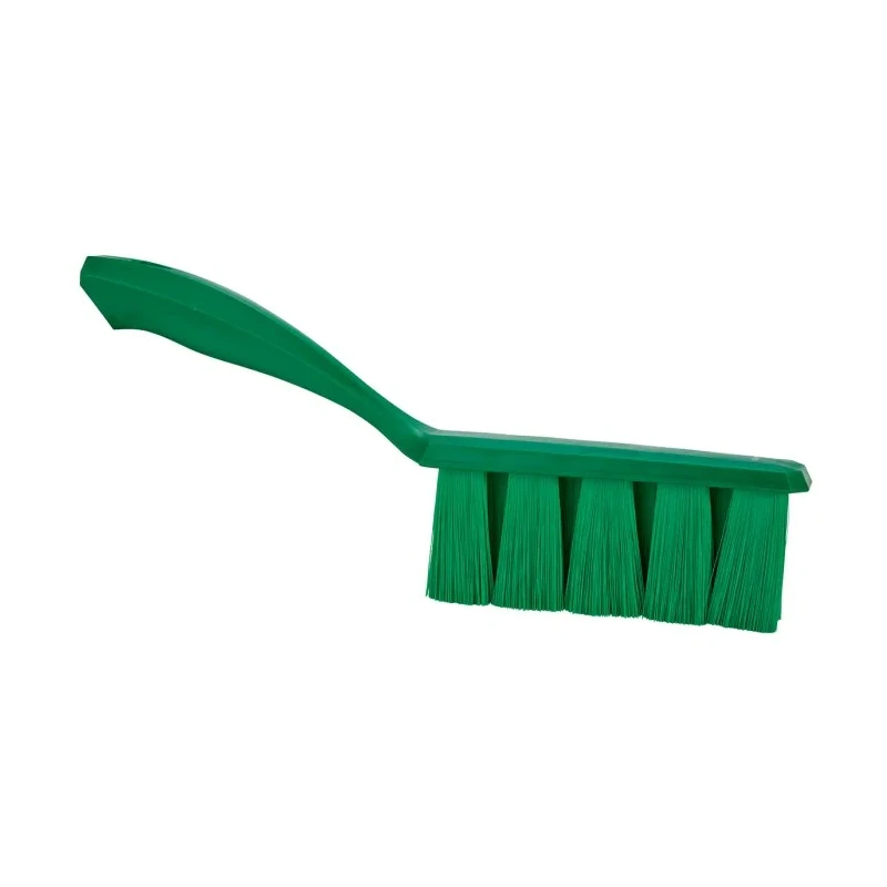 Vikan Green Hand Brush with 57 mm Bristle Length 35 mm Width 330 mm Length 135 mm Height 45812