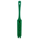 Vikan Green Hand Brush with 57 mm Bristle Length 35 mm Width 330 mm Length 135 mm Height 45812
