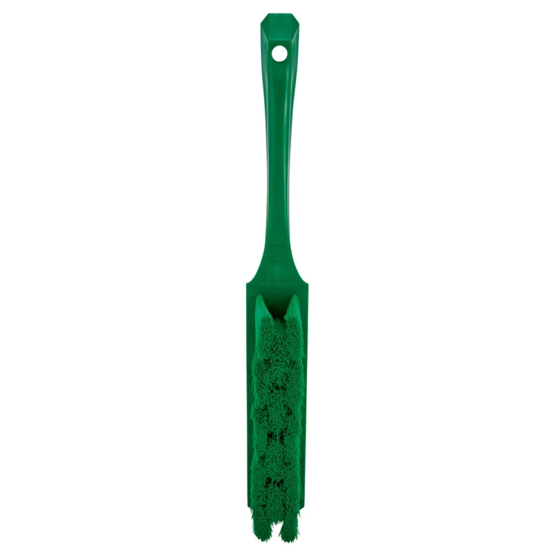 Vikan Green Hand Brush with 57 mm Bristle Length 35 mm Width 330 mm Length 135 mm Height 45812