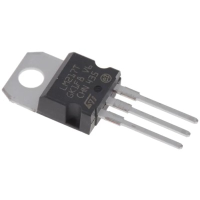 STMicroelectronics 5-Channel Linear Voltage Regulator, 1.5 A Output Current, 37V Adjustable, TO-220 3-Pin LM217T