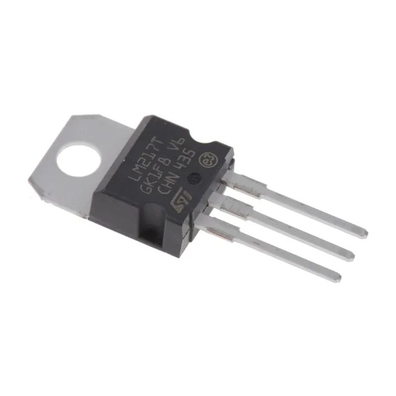 STMicroelectronics 5-Channel Linear Voltage Regulator, 1.5 A Output Current, 37V Adjustable, TO-220 3-Pin LM217T