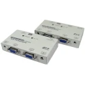 NewLink 1 Port VGA over Catx 3.5 mm Stereo Extender 150 m Maximum Resolution 1024 x 768 pixel KVM-VGAXTAD