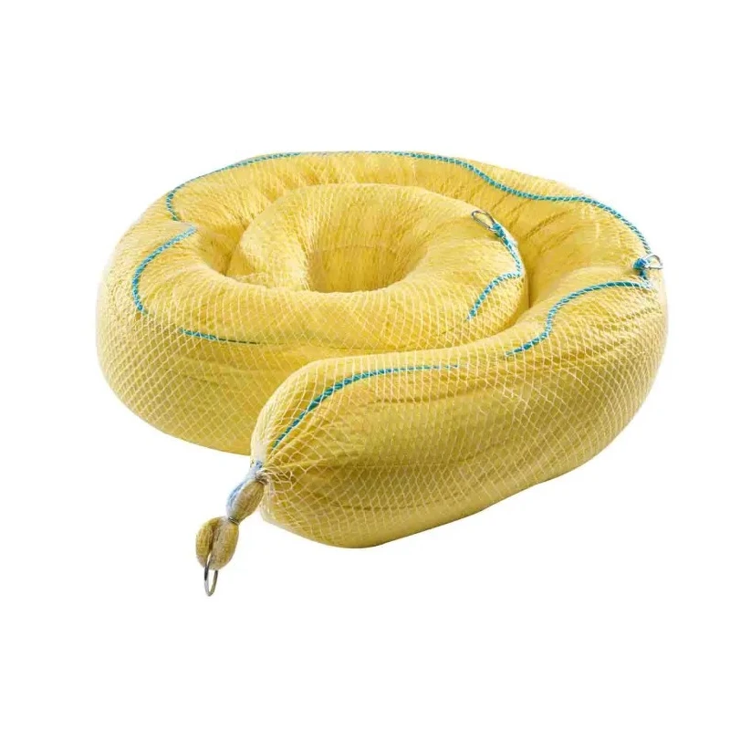 RS Pro Chemical Absorbent Boom for Chemical Use, 79L Capacity, Yellow, 20cm x 3m 189-0049