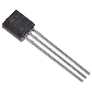 STMicroelectronics Negative Linear Voltage Regulator TO-92 3-Pin, -30V Maximum Input, 6mA Quiescent Current L79L05ACZ