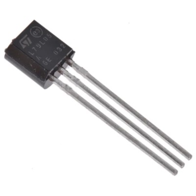 STMicroelectronics Negative Linear Voltage Regulator TO-92 3-Pin, -30V Maximum Input, 6mA Quiescent Current L79L05ACZ