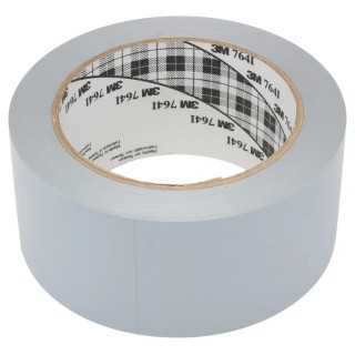 3M Grey Vinyl 33 m Lane Marking Tape 50 mm Width 0.125 mm Thickness Model 764i Gr 50x33