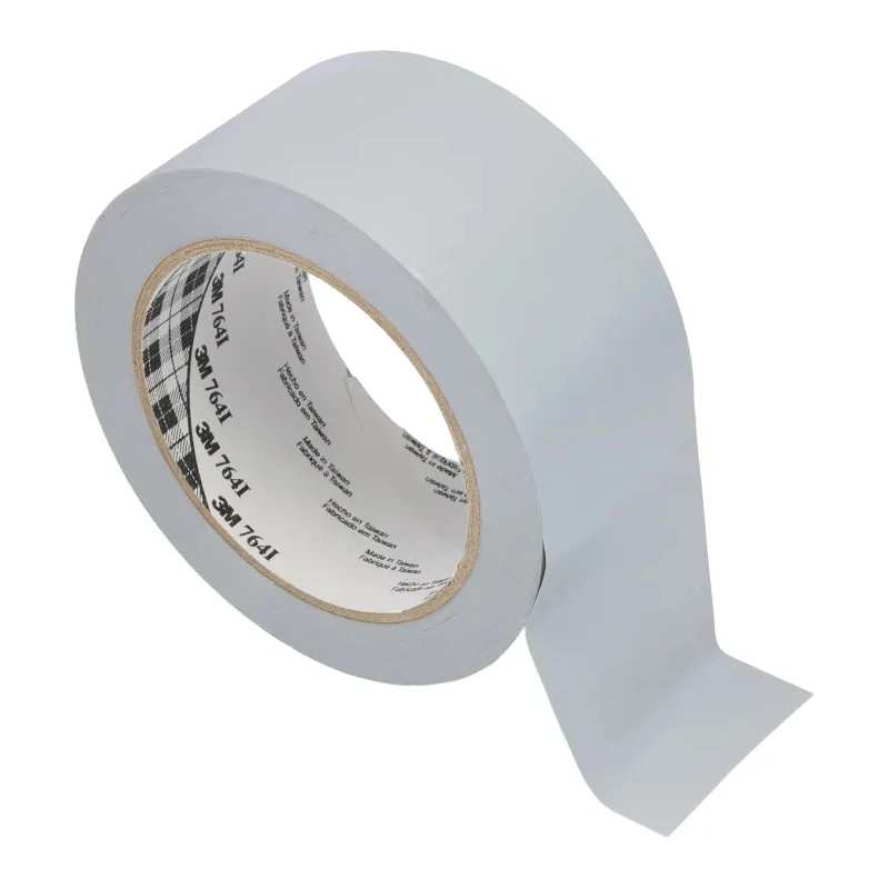 3M Grey Vinyl 33 m Lane Marking Tape 50 mm Width 0.125 mm Thickness Model 764i Gr 50x33