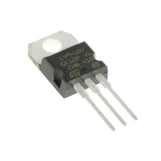 STMicroelectronics 5-Channel Low Dropout Voltage Regulator, 5V Output, 1A Output Current, TO-220 3-Pin L4941BV