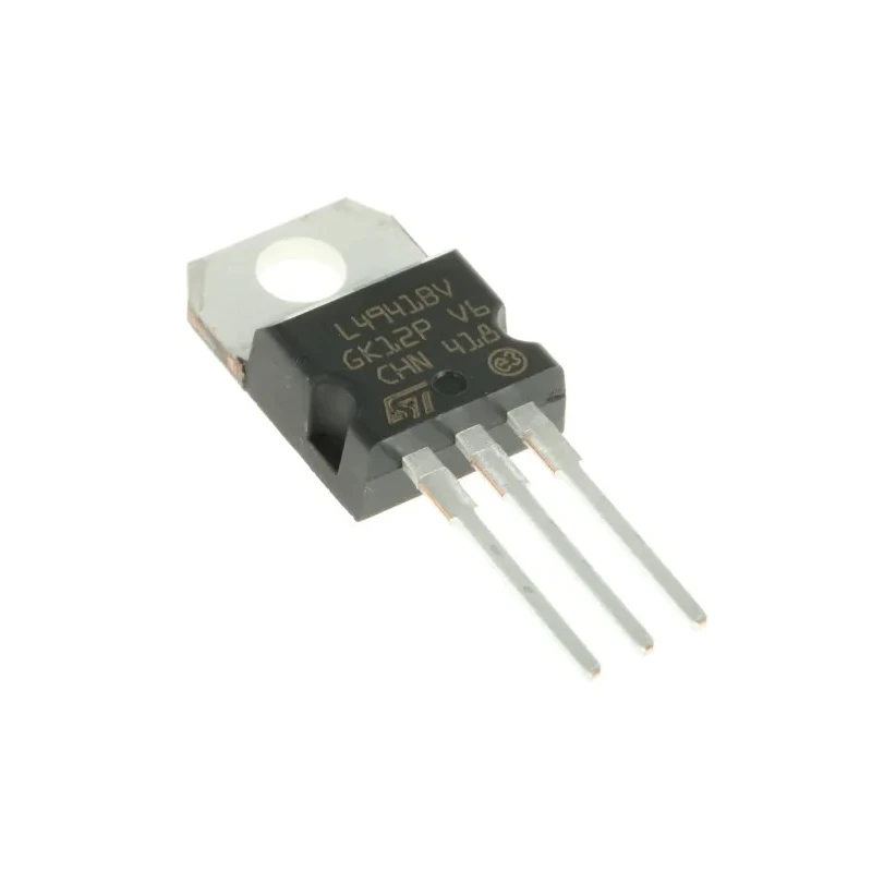 STMicroelectronics 5-Channel Low Dropout Voltage Regulator, 5V Output, 1A Output Current, TO-220 3-Pin L4941BV