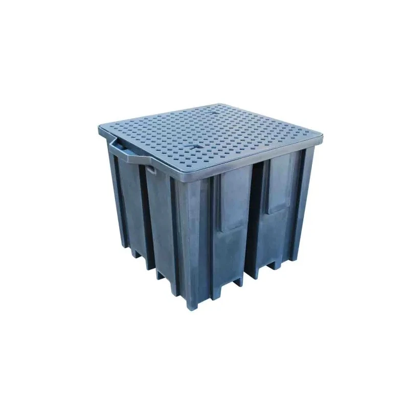 RS PRO Polyethylene Spill Pallet for Industrial Storage 1.34m Length 1.23m Width 1,150 Litre Sump Capacity 189-0057