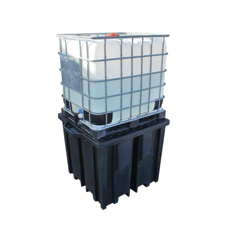 RS PRO Polyethylene Spill Pallet for Industrial Storage 1.34m Length 1.23m Width 1,150 Litre Sump Capacity 189-0057