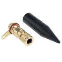 Peppers Black Brass Cable Gland, M20 Thread, 8.4 mm Minimum Cable Diameter, 13.5 mm Maximum Cable Diameter E1WFK2/16/M20