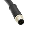Amphenol Industrial Industrial Circular Connector 8 Contacts Cable Mount M12 Plug Male IP68 Thermoplastic MSXS-08BMMD-SL8001