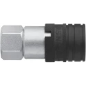 CEJN Steel Hydraulic Quick Connect Coupling Female G 1/2 in, 400 bar C103651205