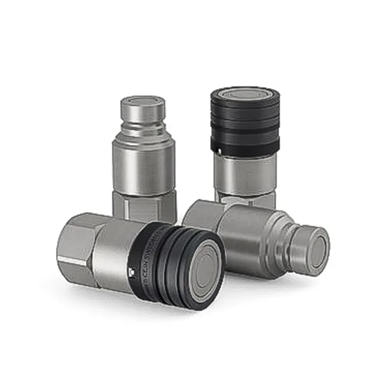 CEJN Steel Hydraulic Quick Connect Coupling Male G 1/2 in 400 bar Zinc Plated Screw Lock C105656205