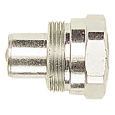CEJN Steel Hydraulic Quick Connect Coupling Female NPT 1/4 in, Zinc Plated, 700 bar C102326402