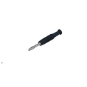 Hirschmann Test & Measurement Black Male Banana Connector 2 mm, 30 V AC, 60 V DC, 6A, Nickel Plating 938420100