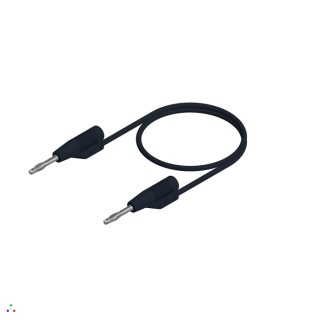 Hirschmann Test & Measurement Connector Test Lead 6A 30 V AC 60 V DC Black 250mm Lead Length 938115100